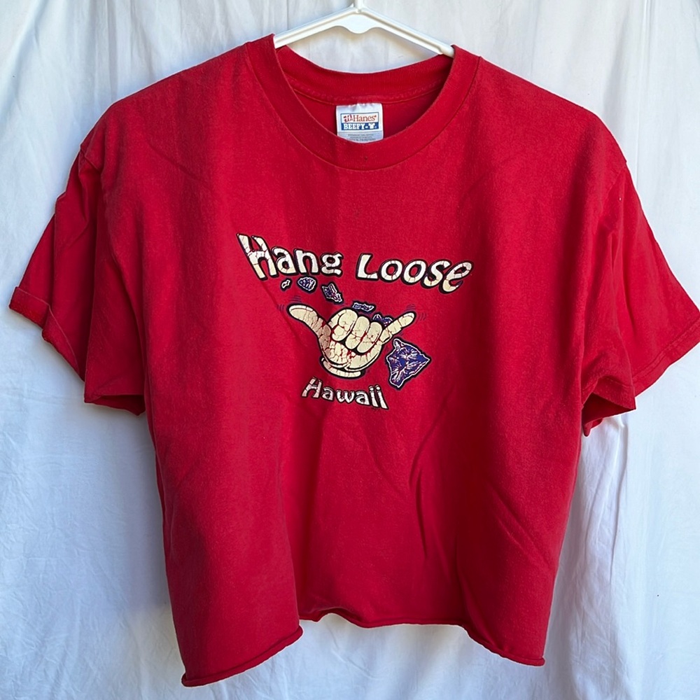 Vintage Cropped t shirt